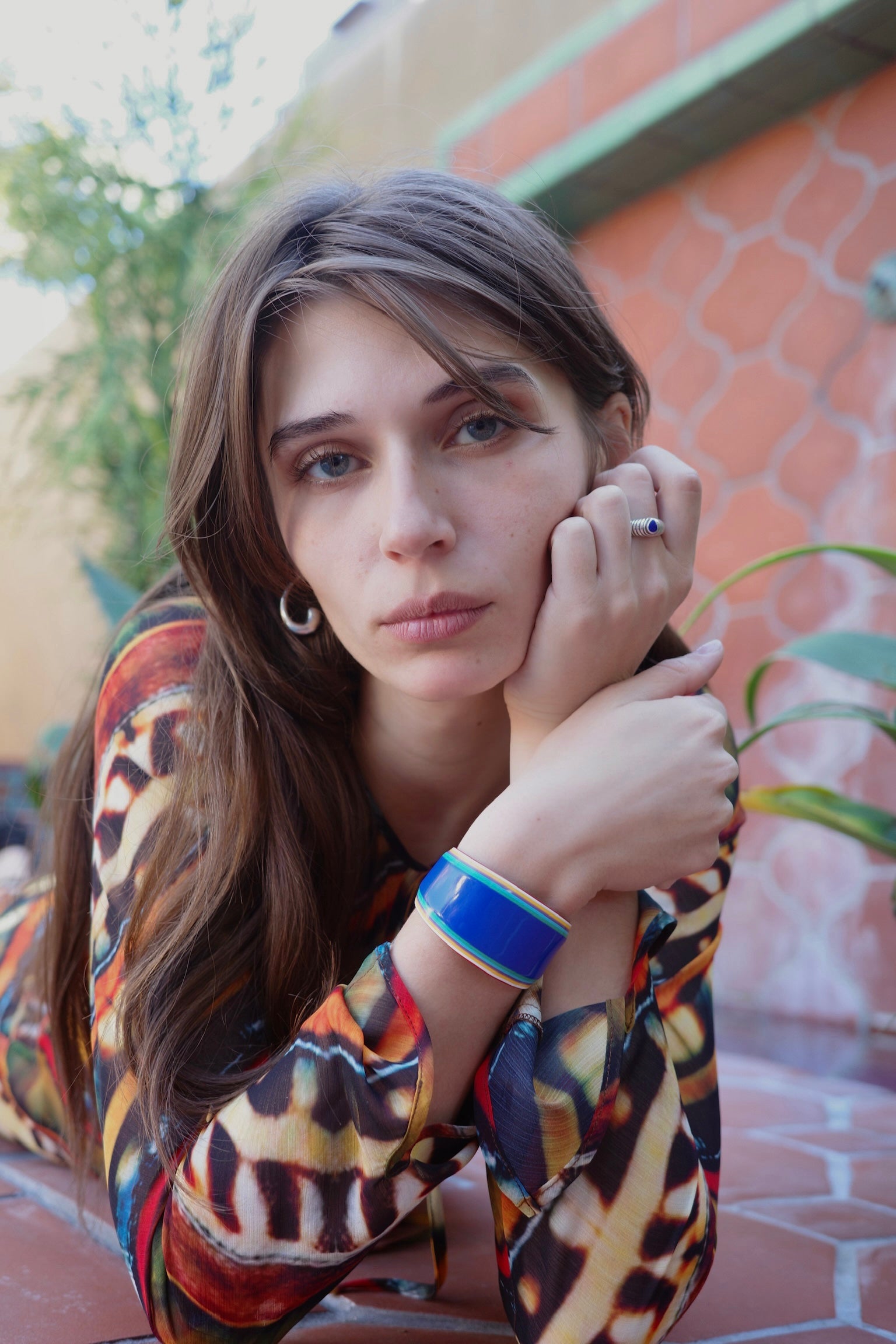 Lapis Teardrop Ring