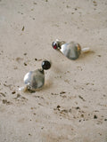Cascading Pearl & Garnet Earrings