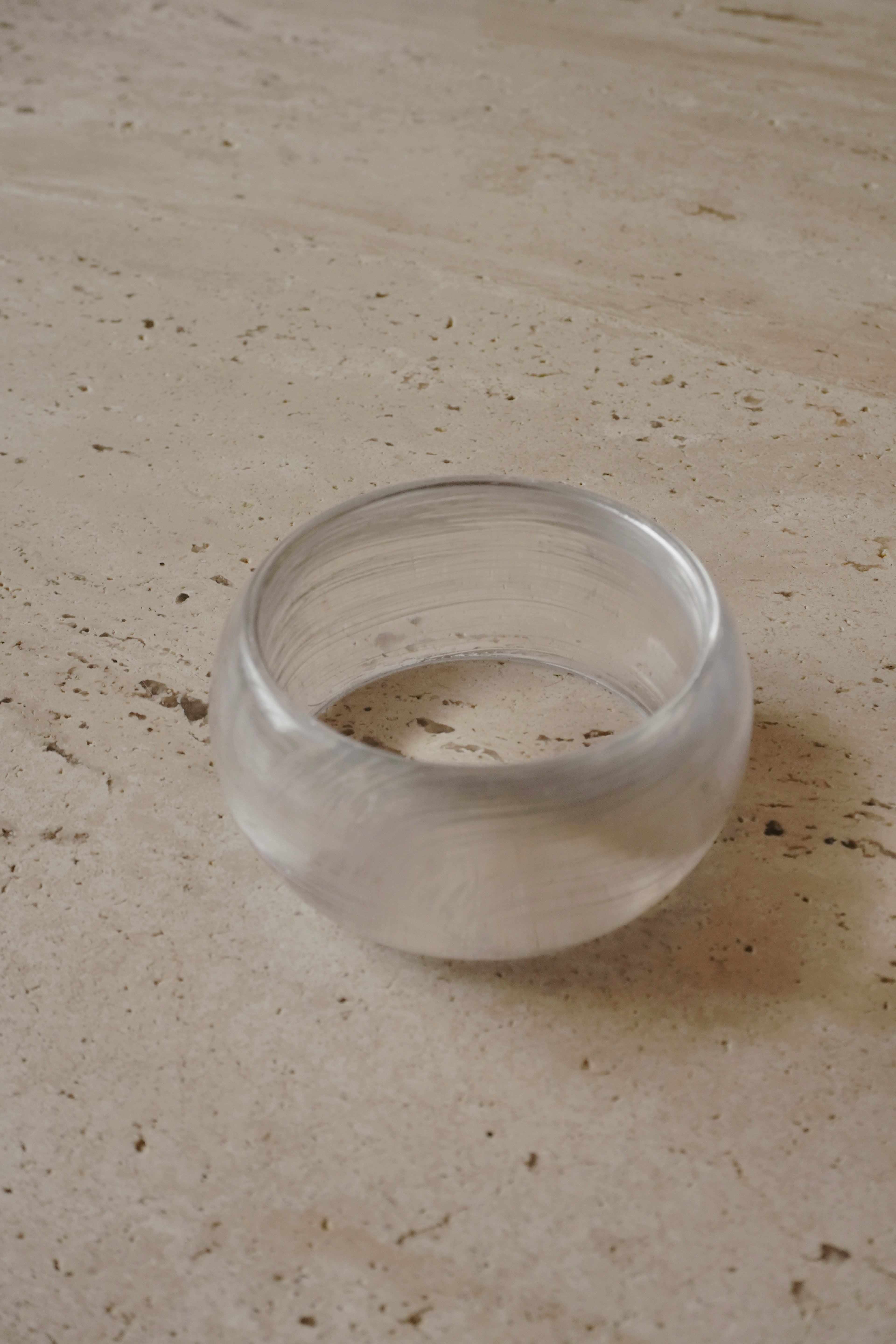 Clear Lucite Bangle