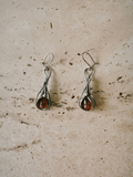Cala Lily Amber Drop Earrings