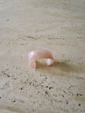 Pearl Pink Sculptural Lucite Cuff