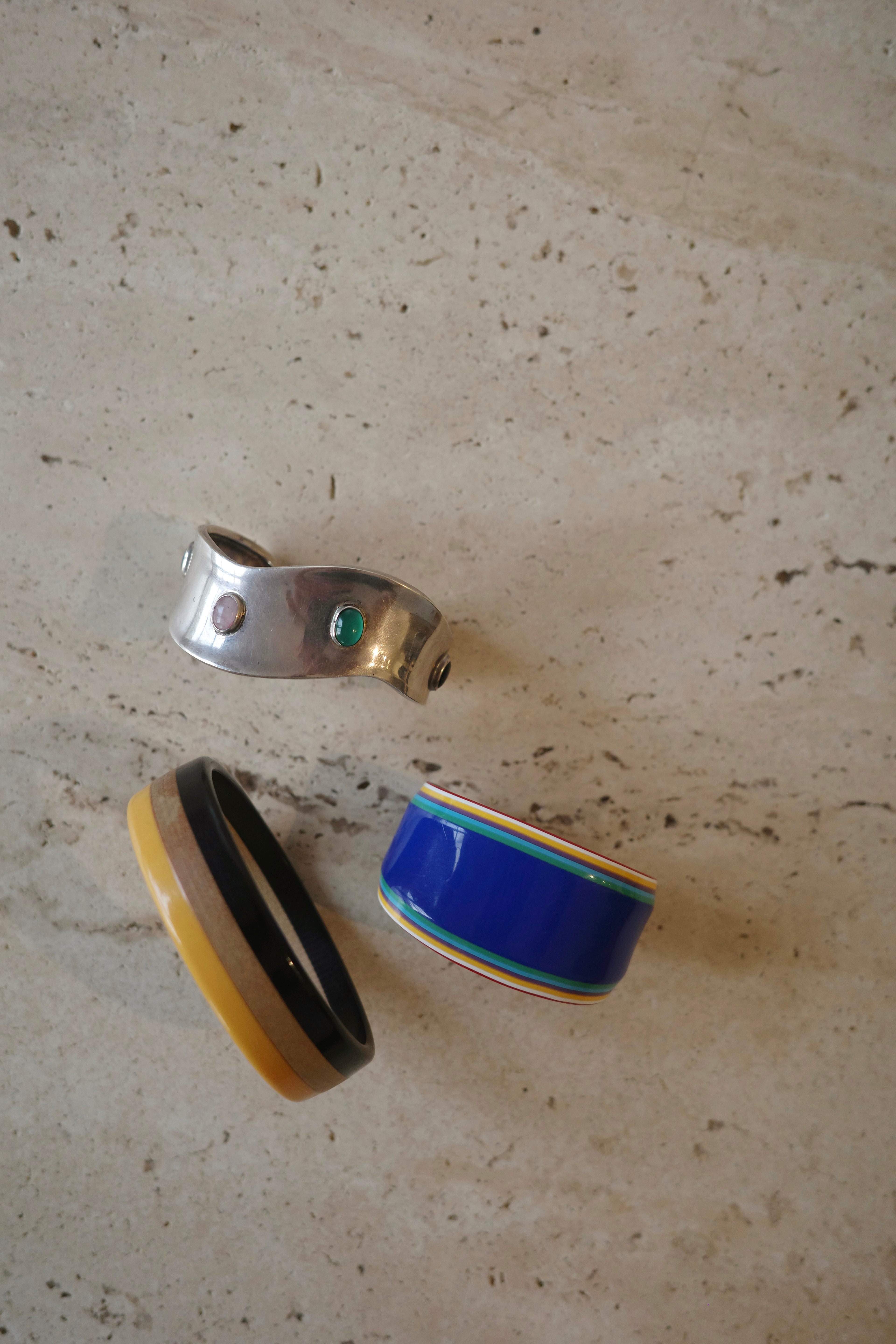 Plastic Rainbow Cuff