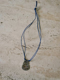 Silver Abalone Current Necklace
