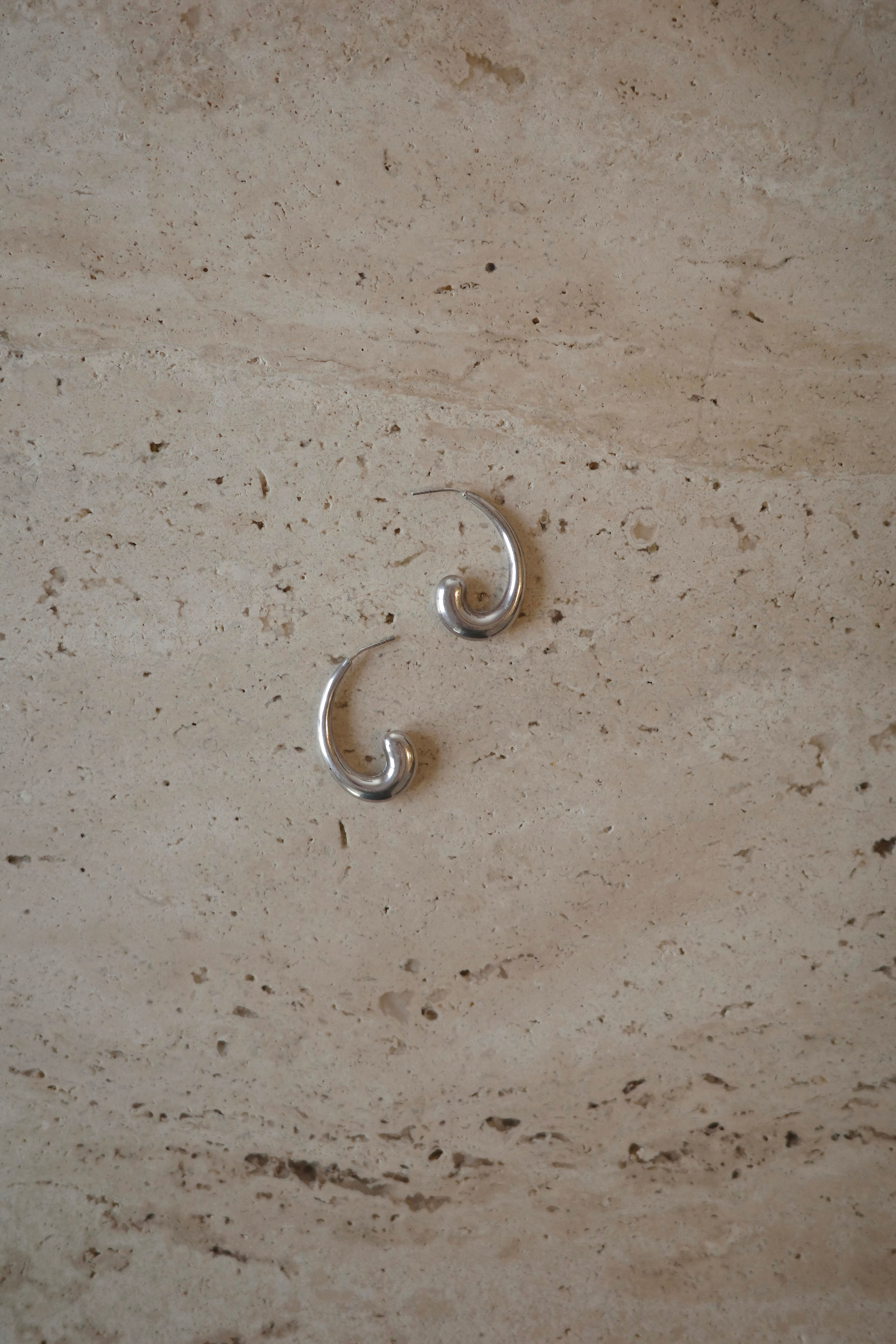 Spiral Hoop Earrings