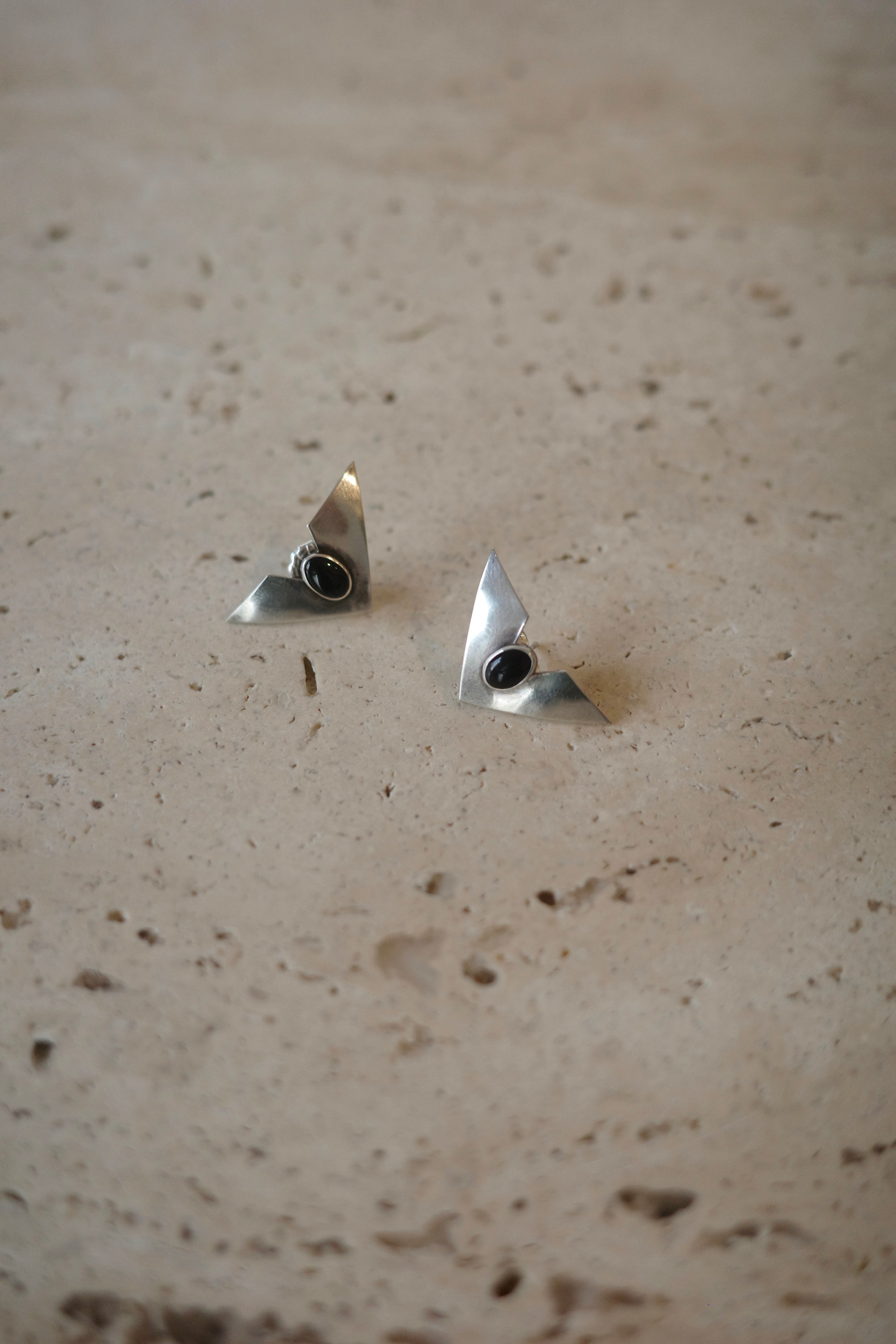 Triangle Post Earrings