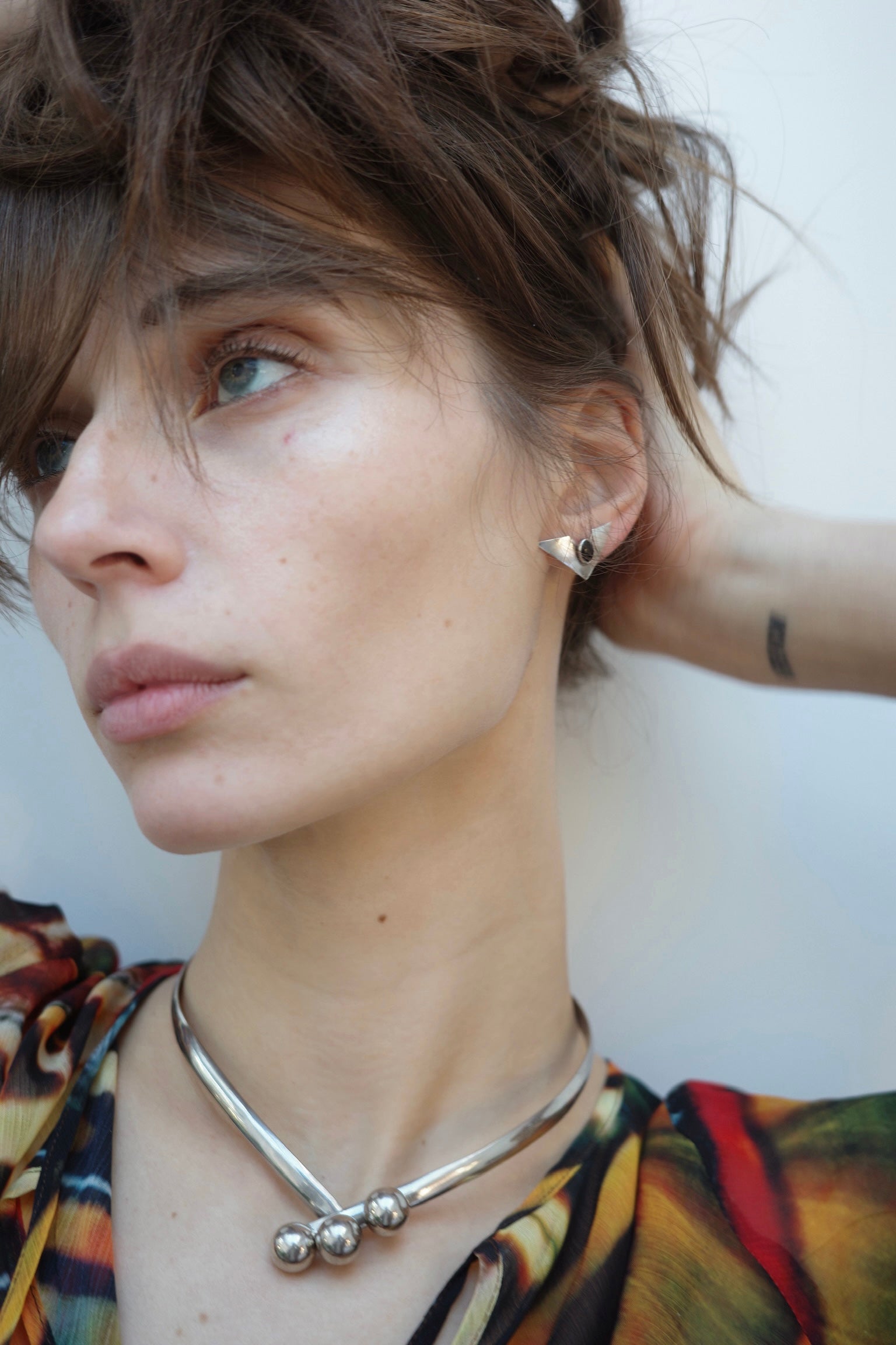 Triangle Post Earrings